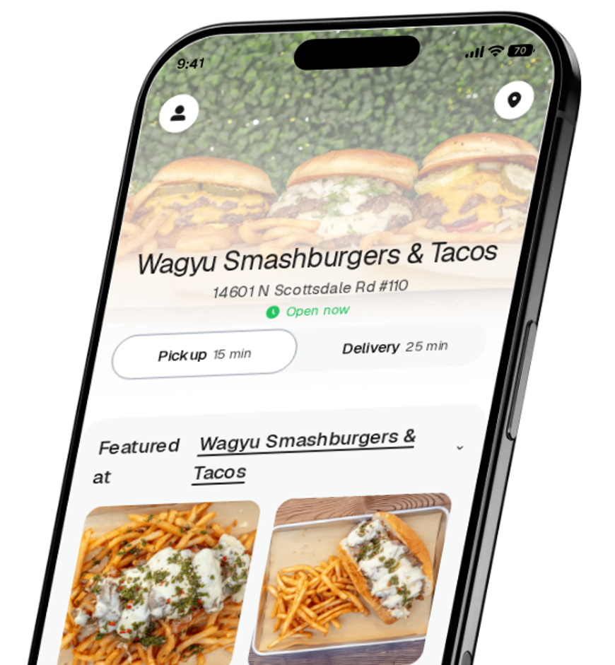Wagyu Smashburgers & Tacos app preview