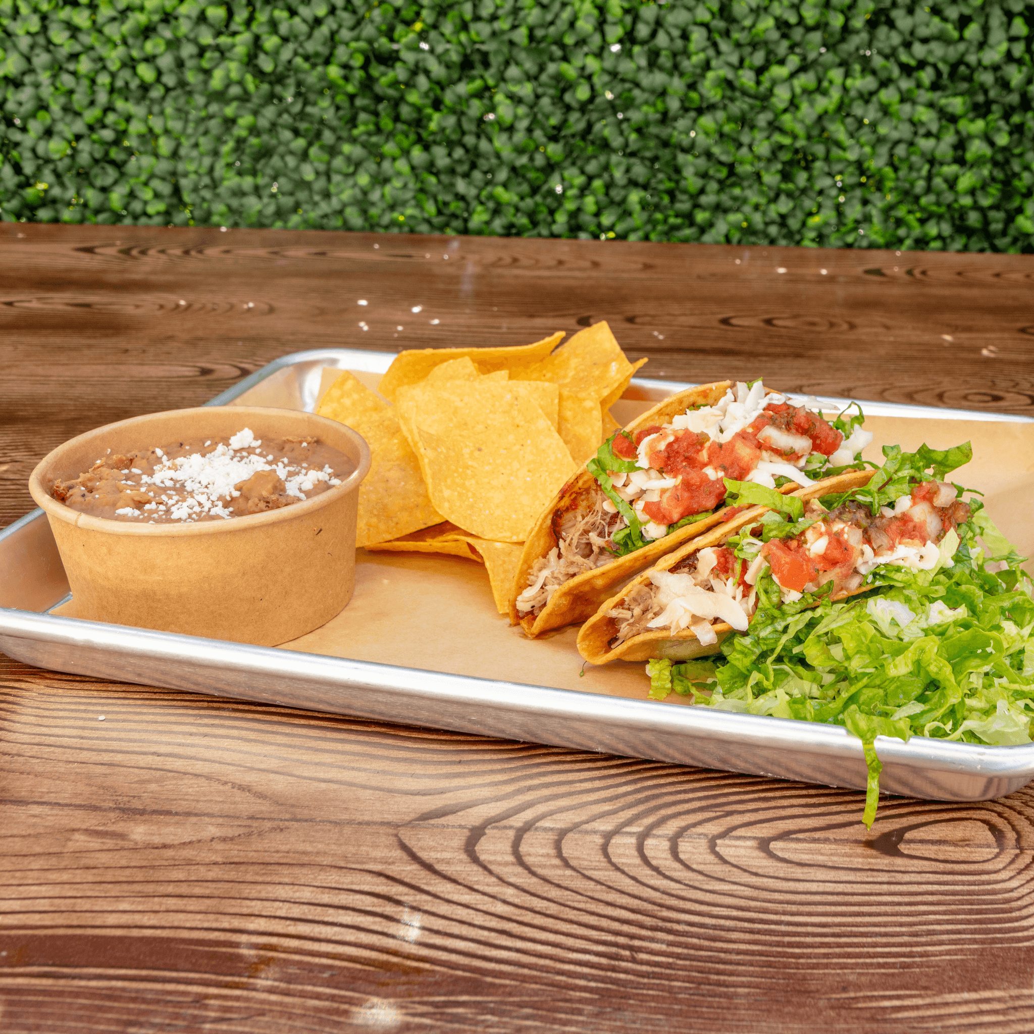 Tacos Ricardo - Shredded Chicken.